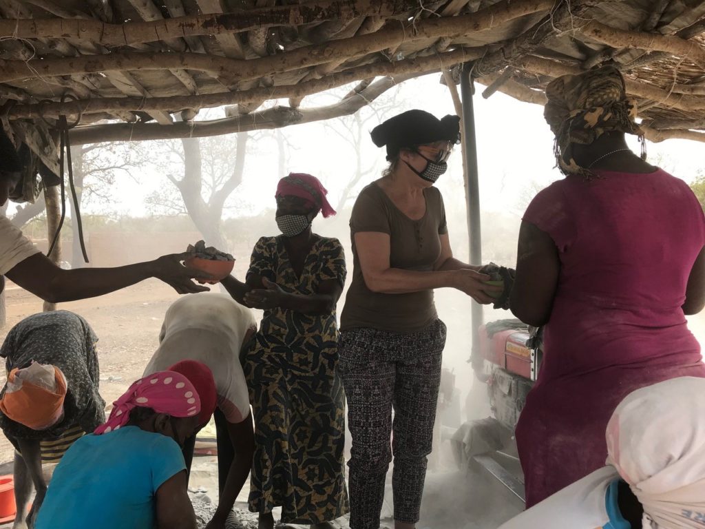 Ervaringen delen met mijnwerkers, Kejetia, Ghana, 2019.